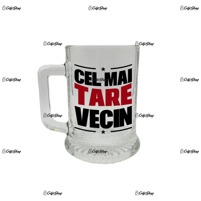 Cel mai tare vecin, halba cu mesaj